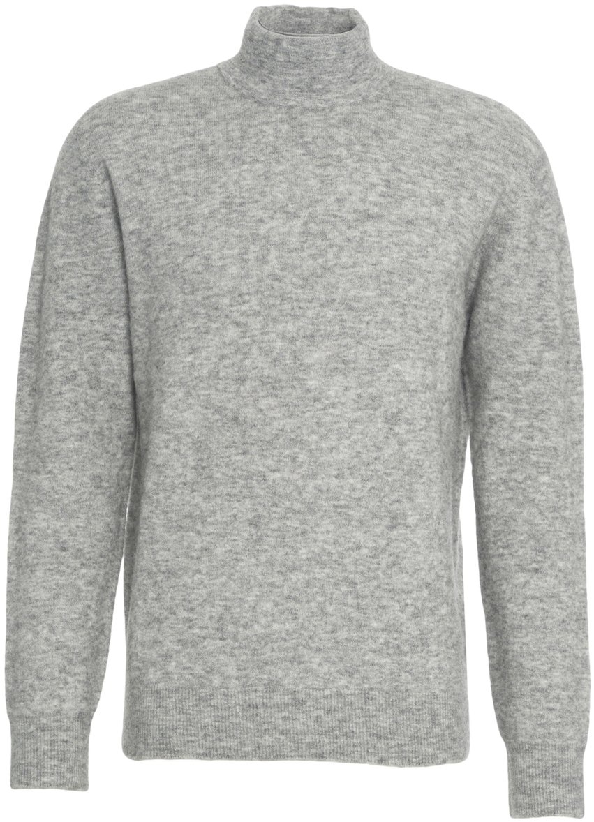 Roberto Collina Pullover con collo alto Grijs