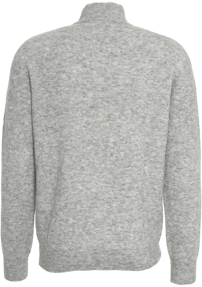 Roberto Collina Pullover con collo alto Grijs