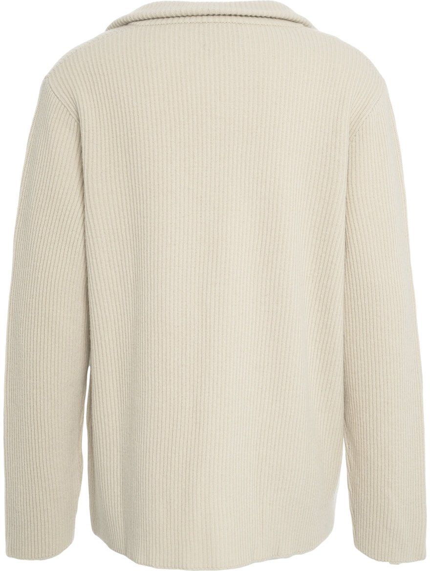 Roberto Collina Wool cardigan Beige