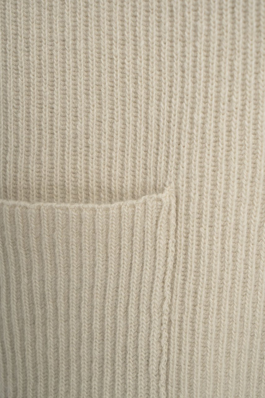 Roberto Collina Wool cardigan Beige
