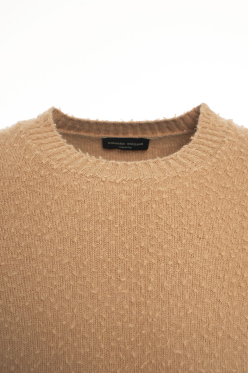 Roberto Collina Merino wool knit sweater Bruin