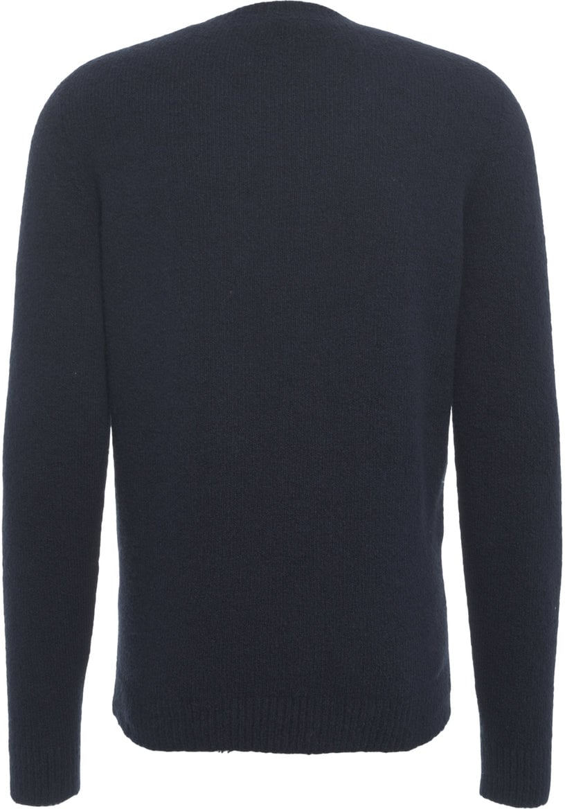 Roberto Collina Wool blend sweater Blauw