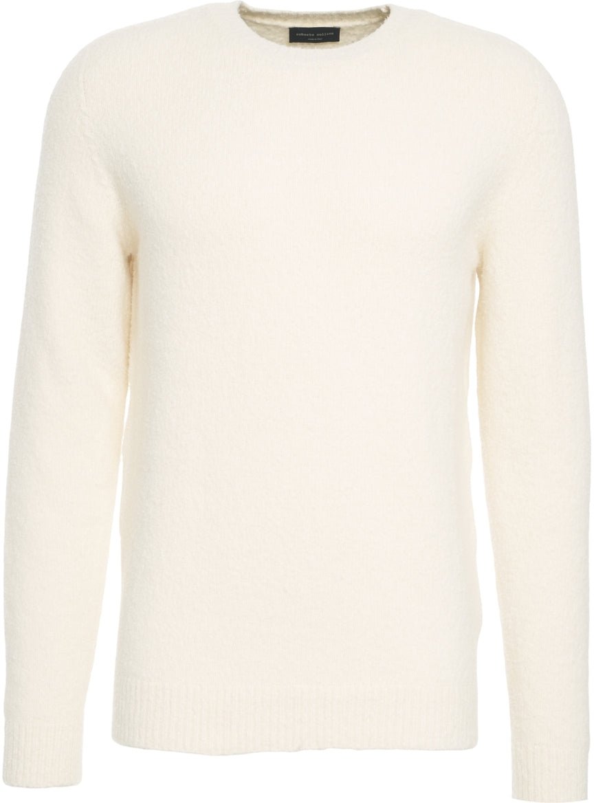 Roberto Collina Wool blend sweater Wit