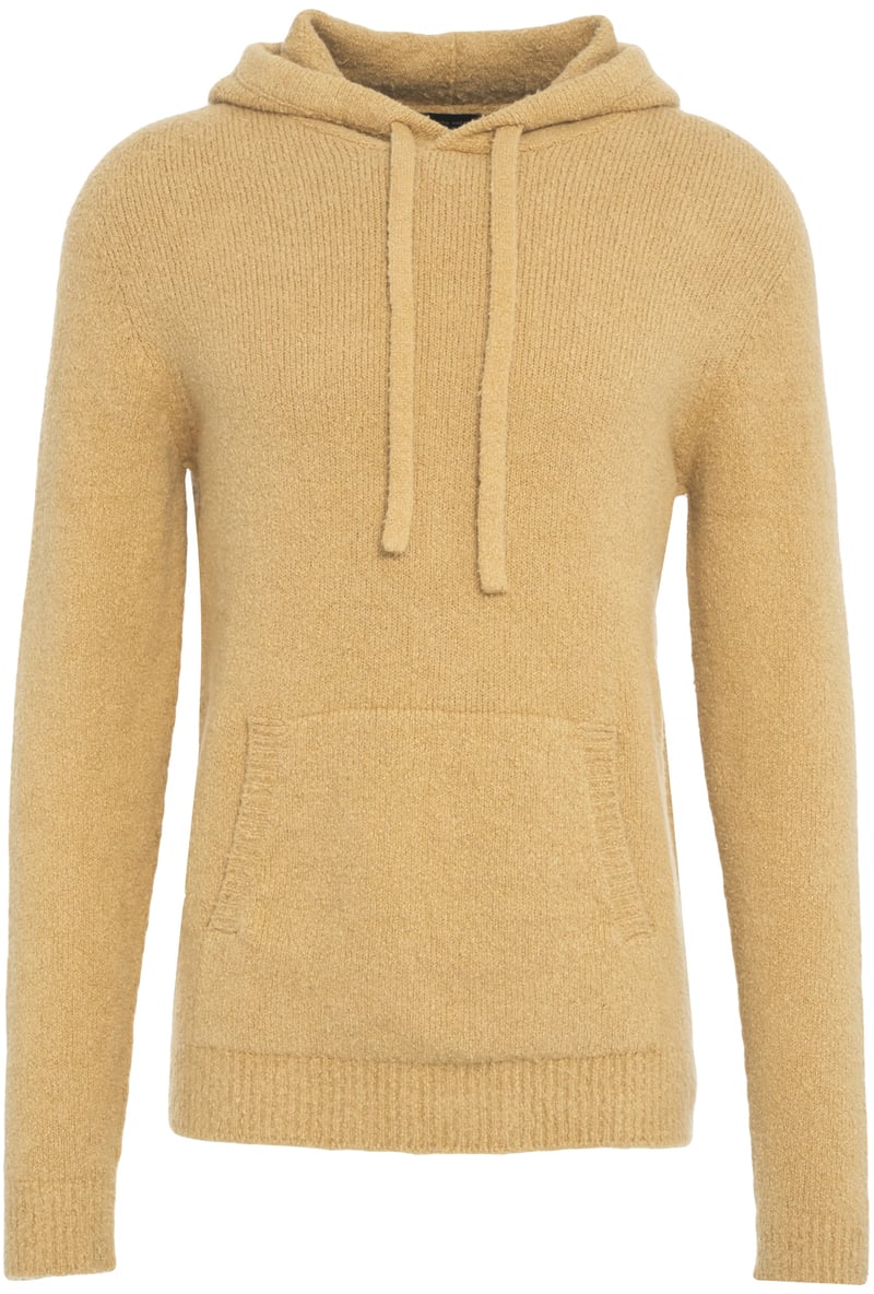 Roberto Collina Maglione con cappuccio Beige