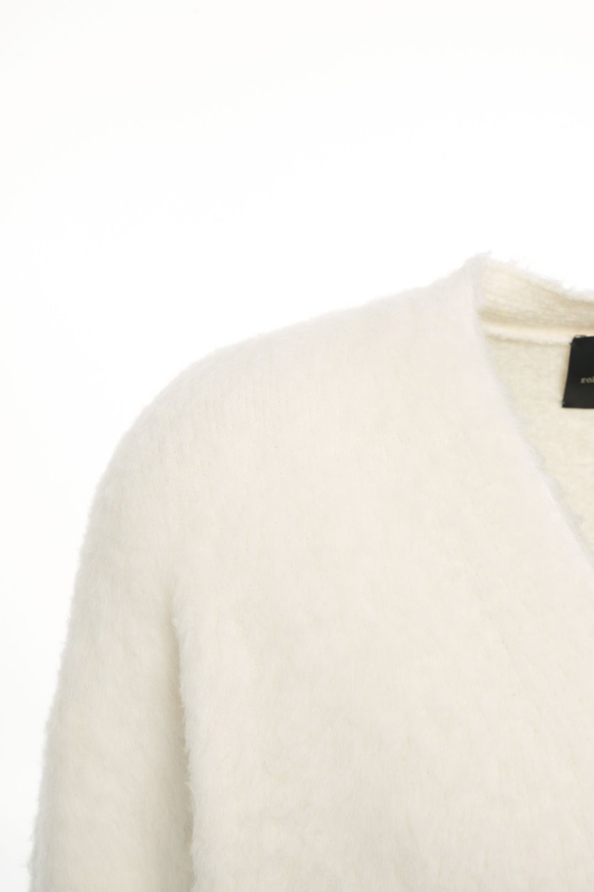 Roberto Collina Teddy cardigan Beige