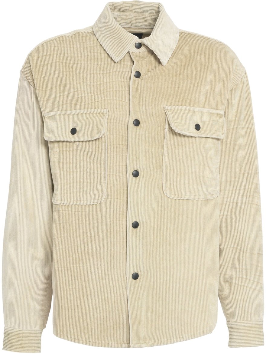 Roberto Collina Cordouroy overshirt Beige