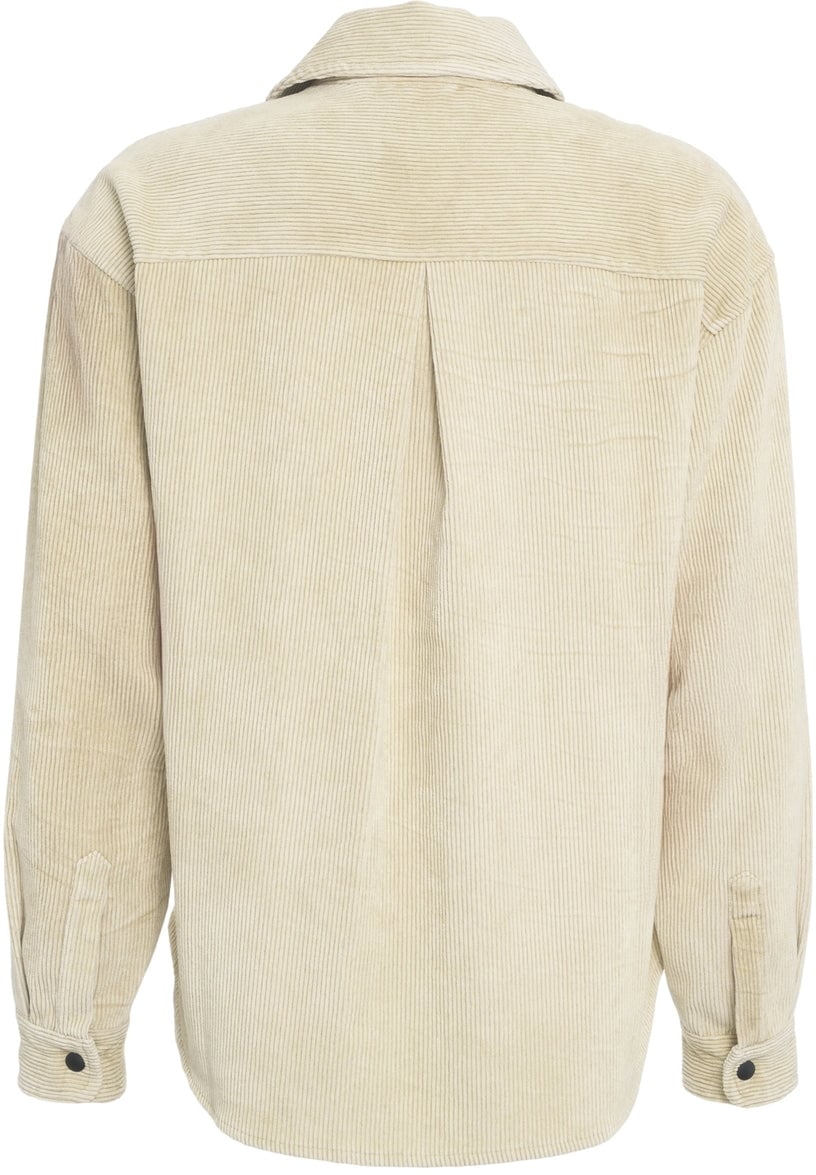 Roberto Collina Cordouroy overshirt Beige