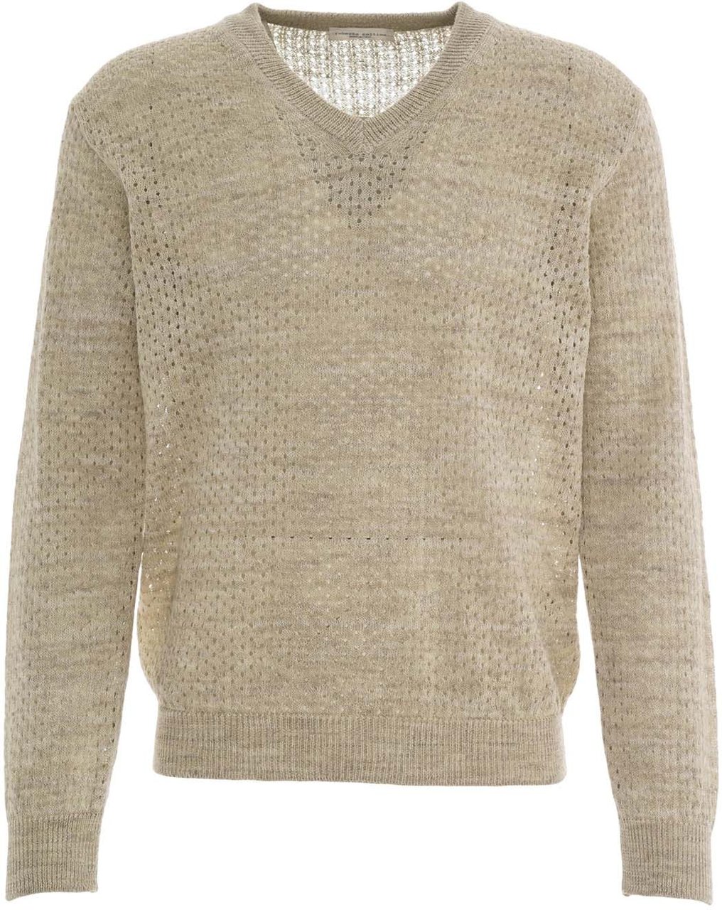 Roberto Collina Openwork sweater Beige