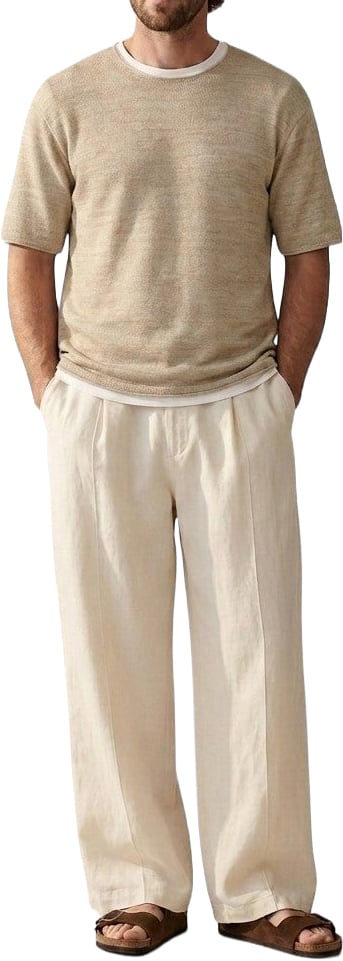 Roberto Collina Knit t-shirt Beige