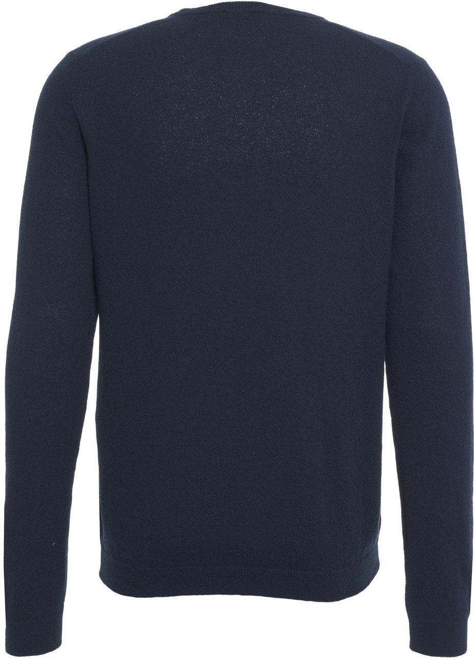 Roberto Collina Cotton blend sweater Blauw