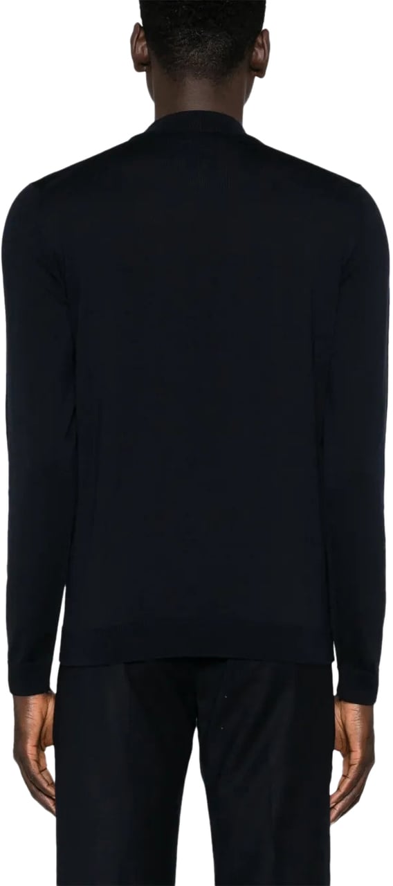 Roberto Collina Lupetto Ml Blauw