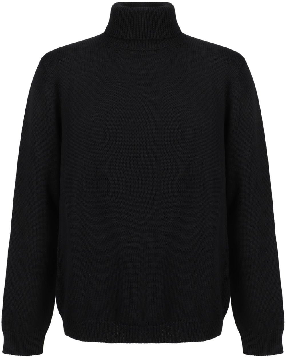 Roberto Collina Dolcevita Ml Zwart