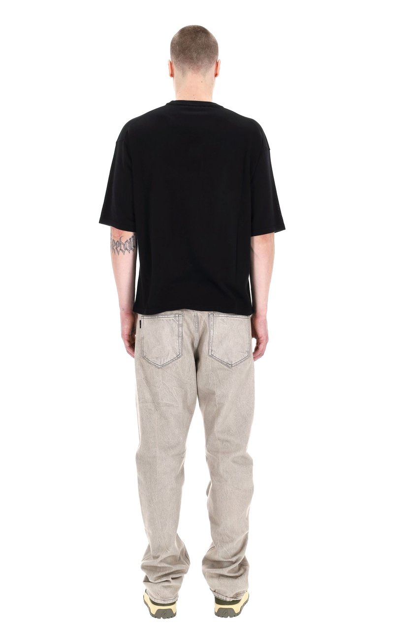 Roberto Collina Over Fit Cotton T-Shirt Zwart