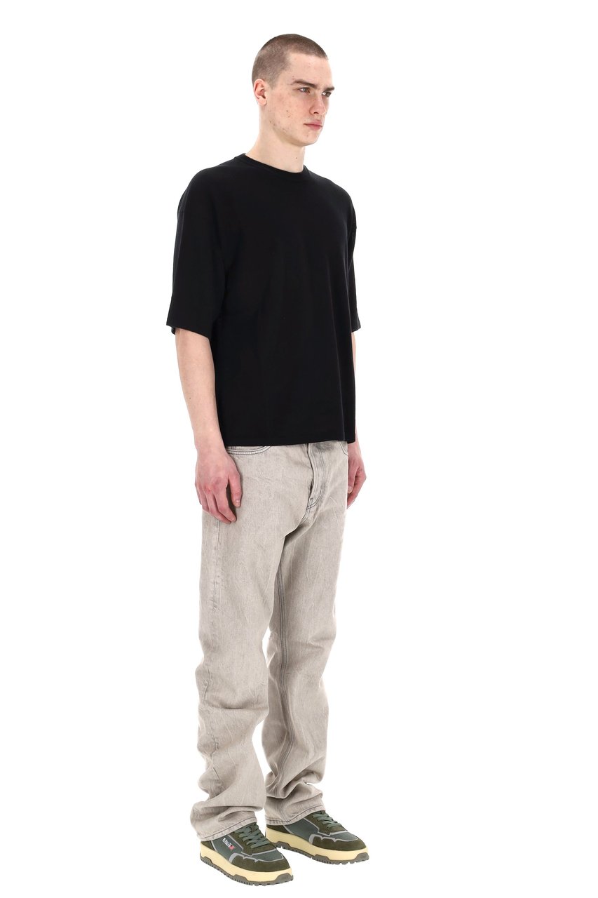 Roberto Collina Over Fit Cotton T-Shirt Zwart