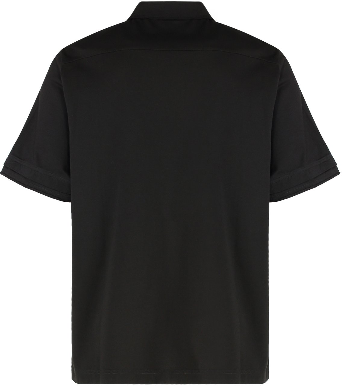 Roberto Collina Cotton polo shirt Zwart