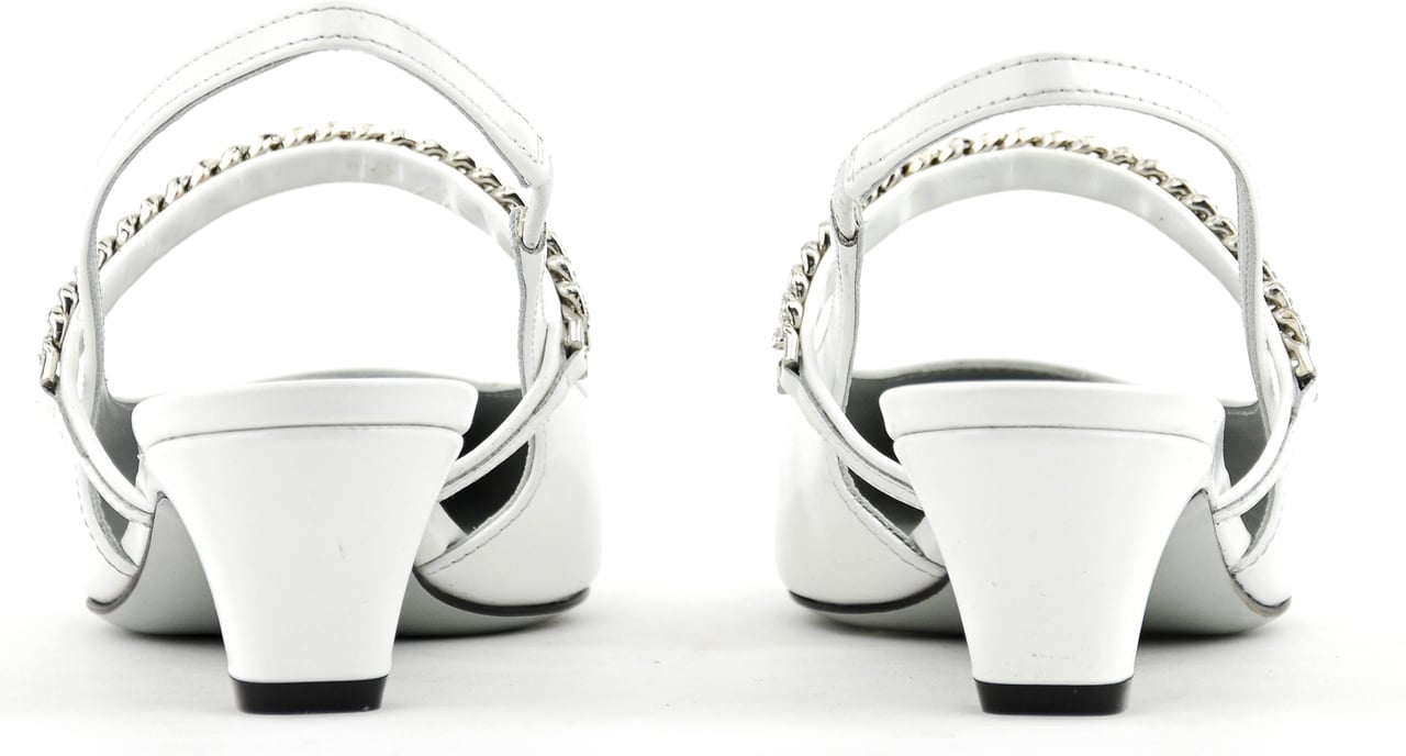 Roberto Festa Mallory Pump Slingback White Wit