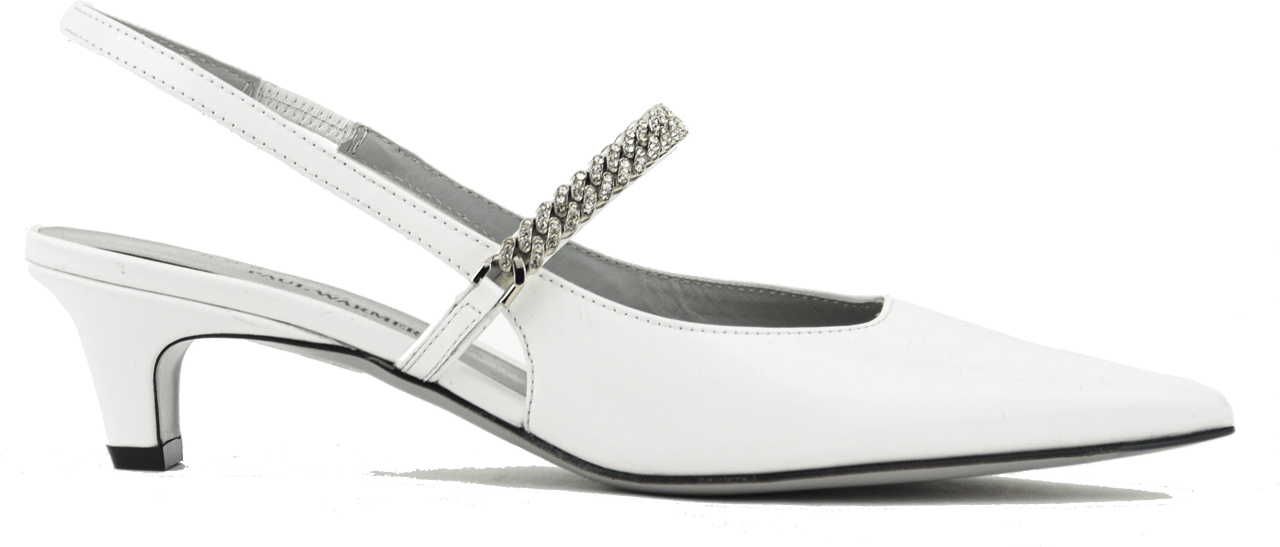 Roberto Festa Mallory Pump Slingback White Wit