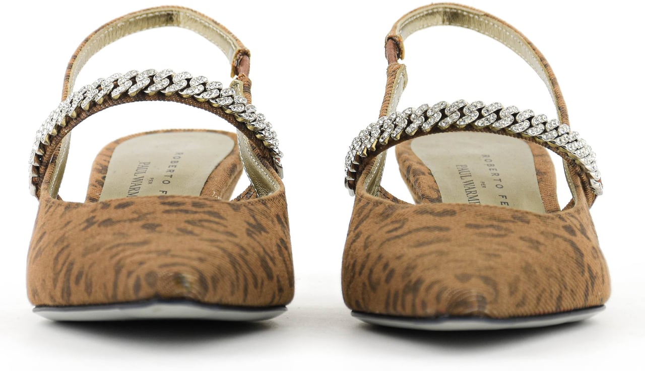 Roberto Festa Mallory Pump Slingback Leopard Divers