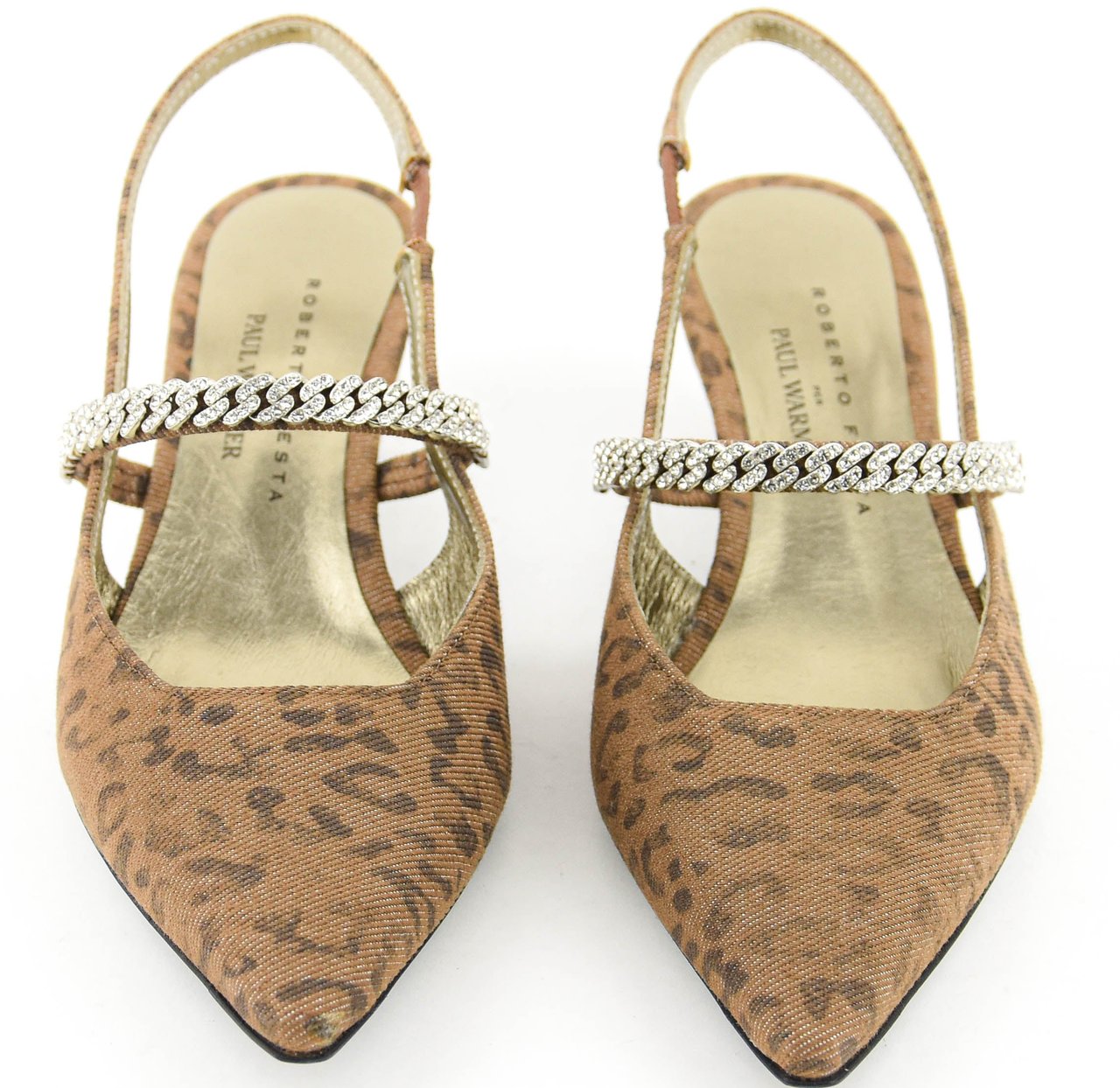 Roberto Festa Mallory Pump Slingback Leopard Divers