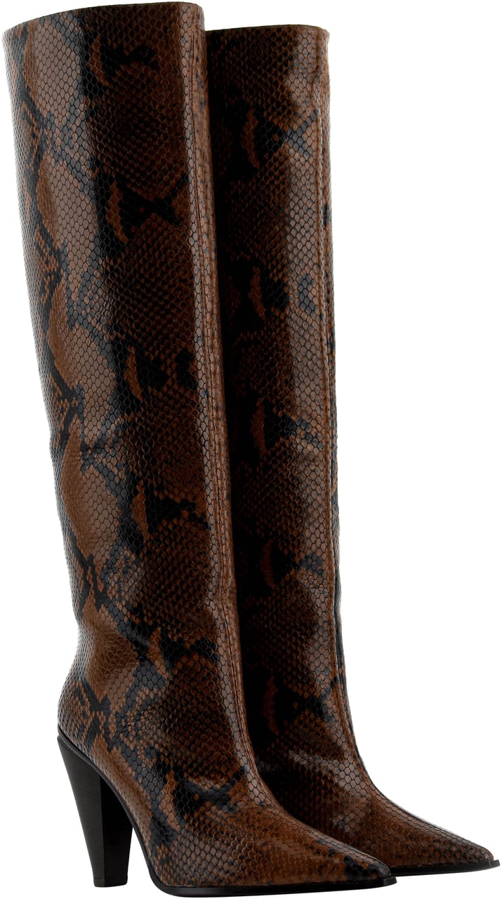 Roberto Festa Uriel Python Boot Tan Bruin