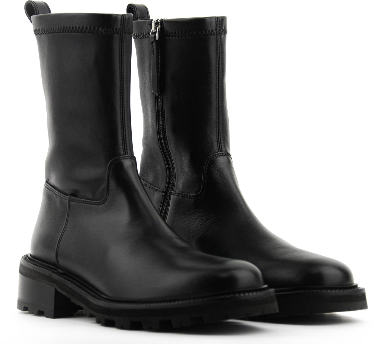 Roberto Festa Stretch Bootie Black Zwart