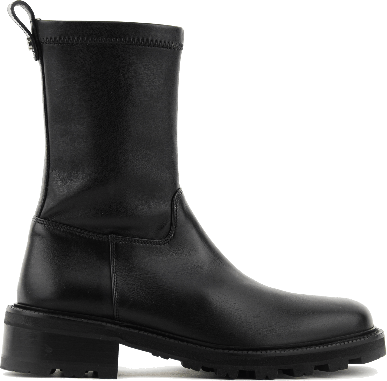 Roberto Festa Stretch Bootie Black Zwart