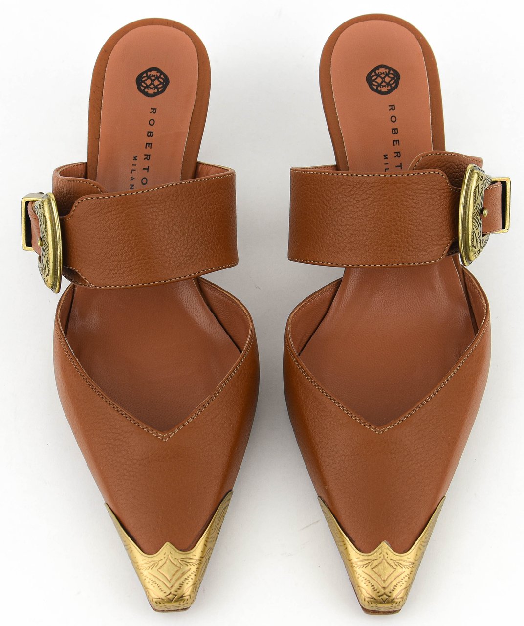 Roberto Festa Western Mule Tan Bruin