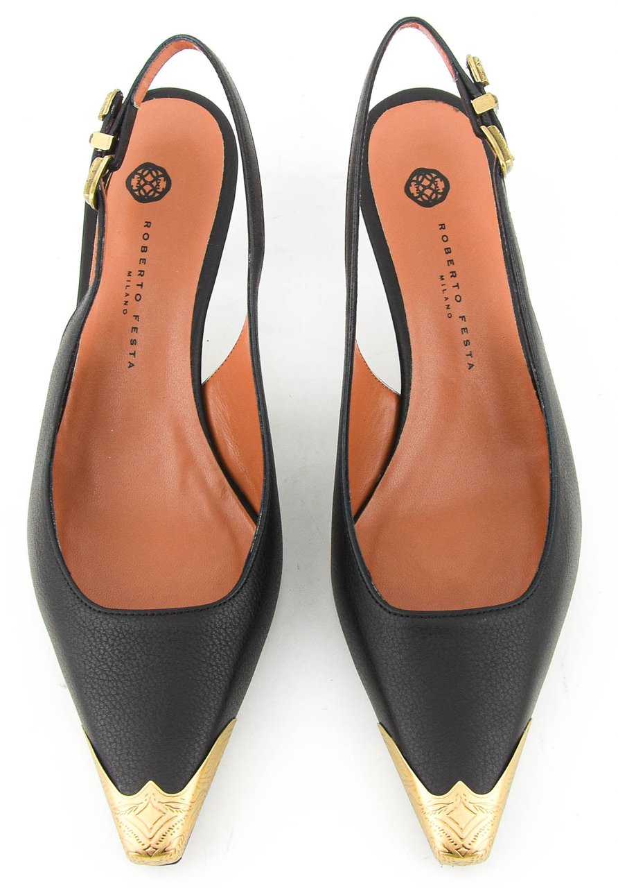 Roberto Festa Teseo Slingback Zwart