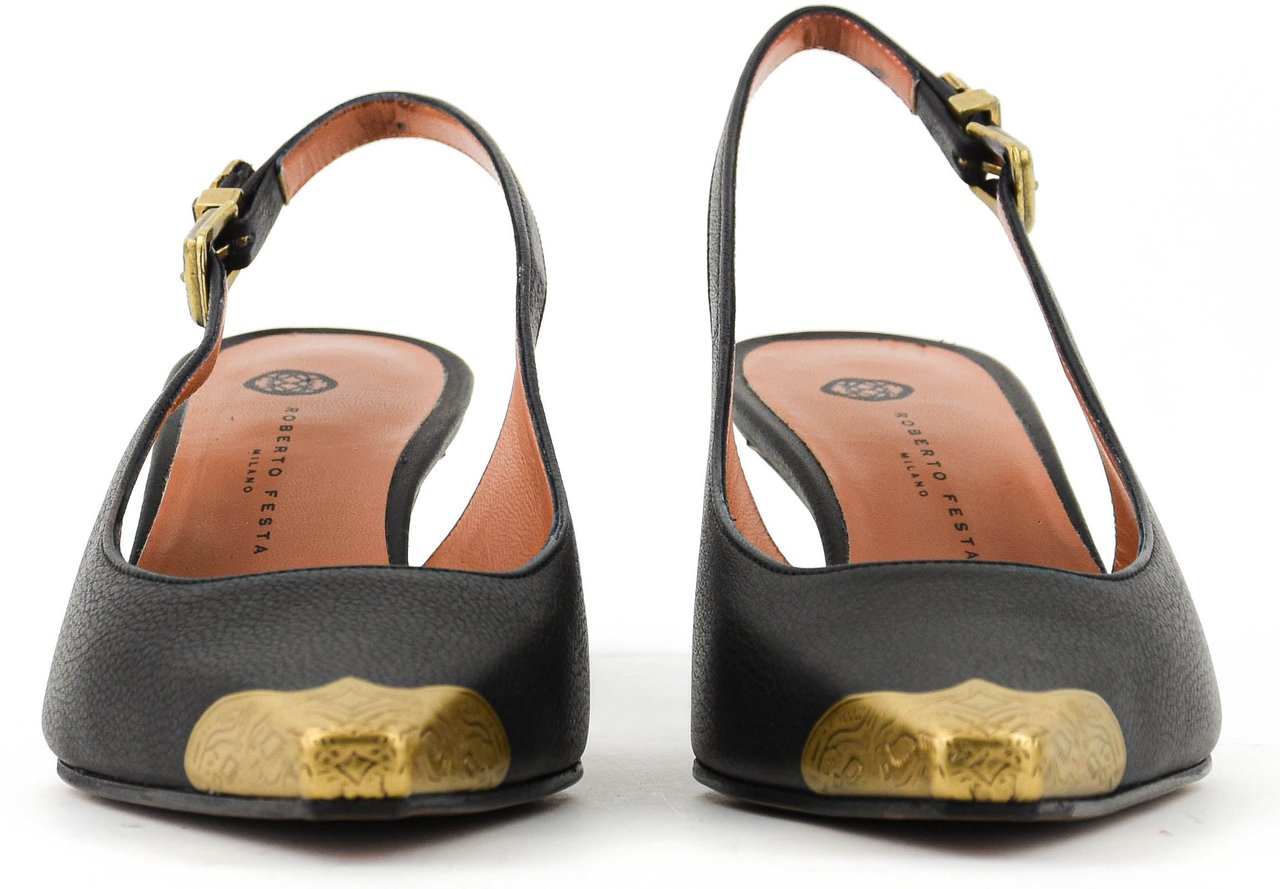 Roberto Festa Teseo Slingback Zwart