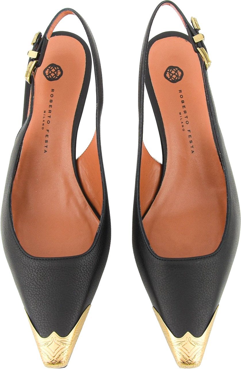 Roberto Festa Teseo Slingback Zwart