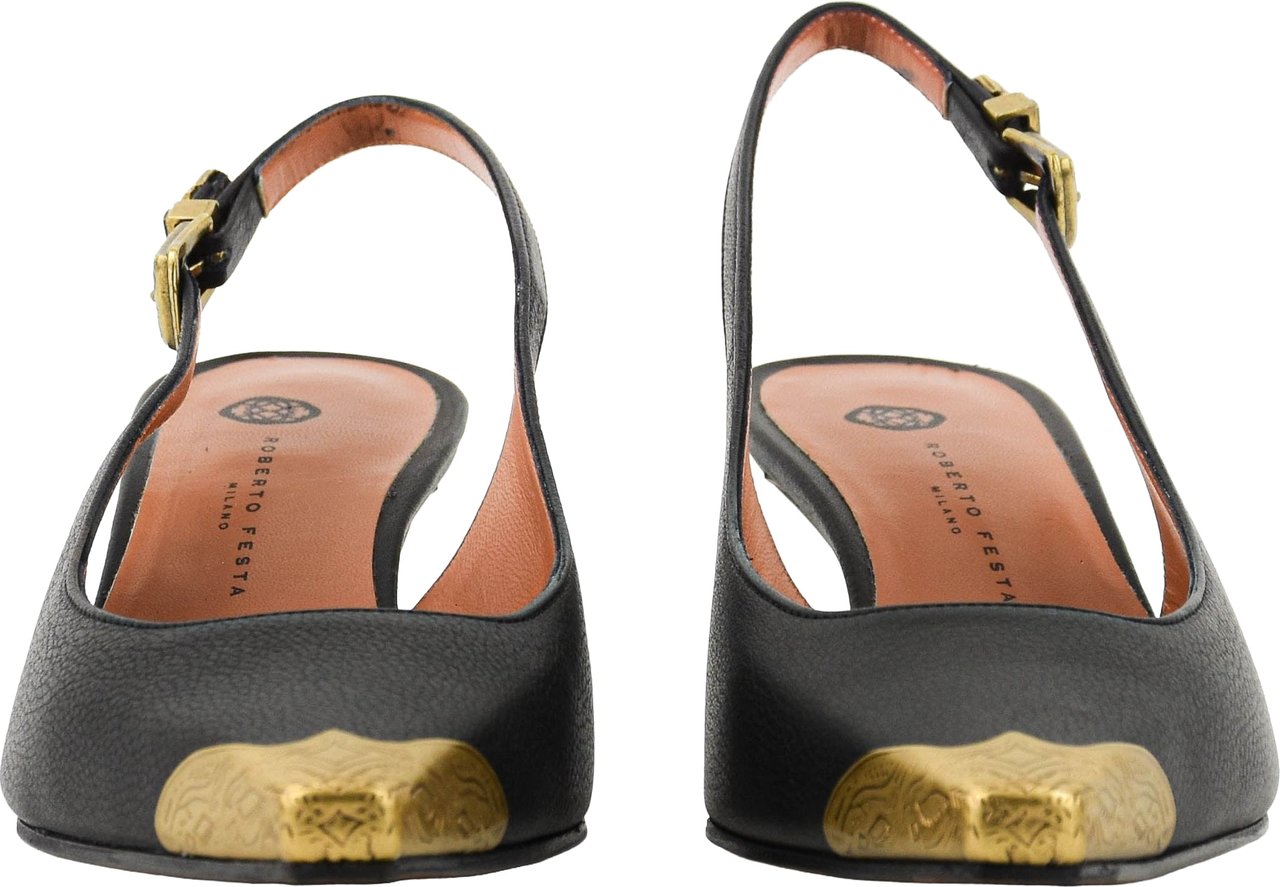Roberto Festa Teseo Slingback Zwart