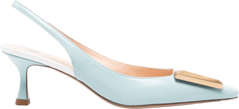 Roberto Festa With Heel Blue Lichtblauw
