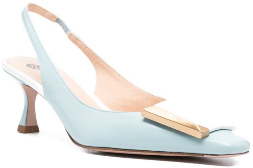 Roberto Festa With Heel Blue Lichtblauw