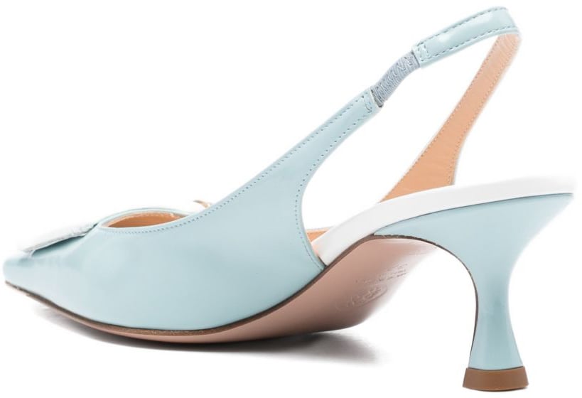 Roberto Festa With Heel Blue Lichtblauw