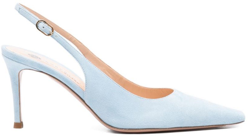 Roberto Festa With Heel Blue Blauw