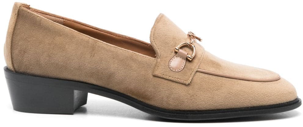 Roberto Festa Flat Shoes Golden Goud