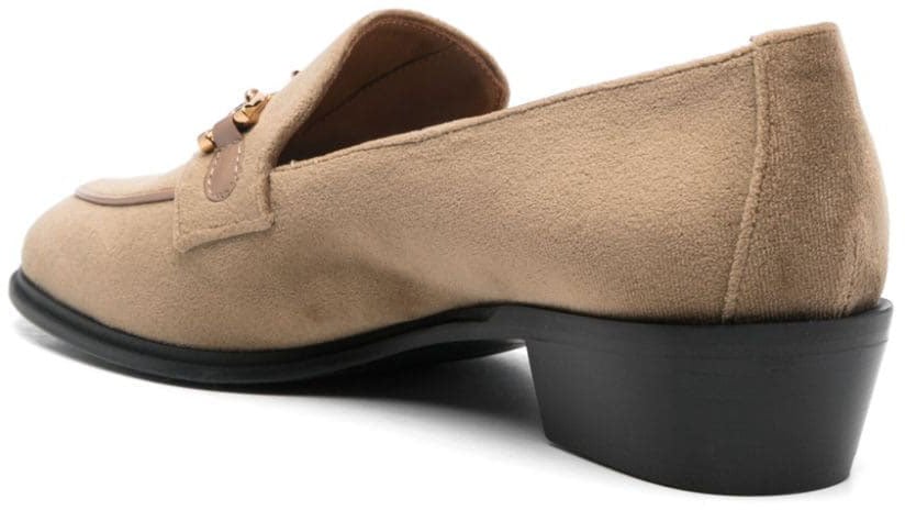 Roberto Festa Flat Shoes Golden Goud