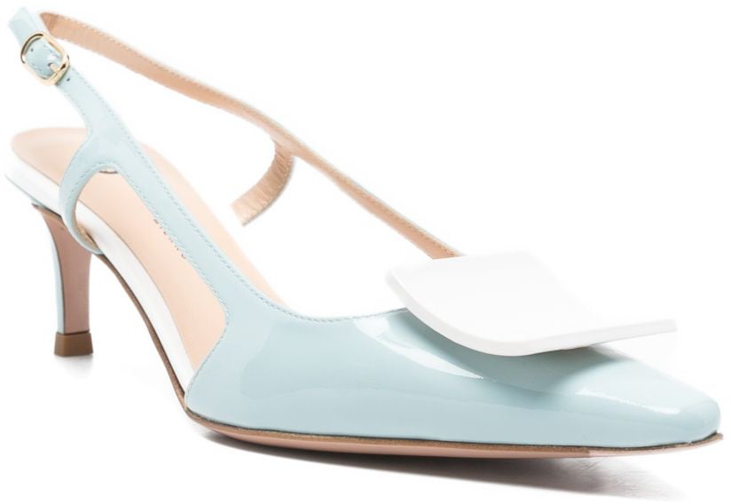 Roberto Festa With Heel Blue/White Lichtblauw