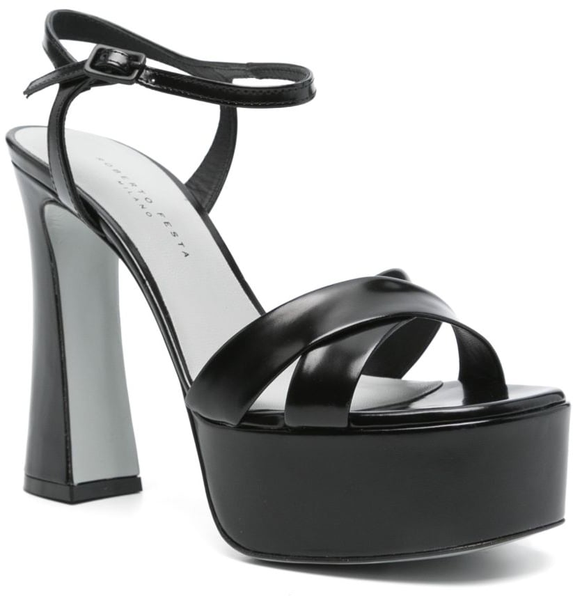 Roberto Festa Sandals Black Zwart