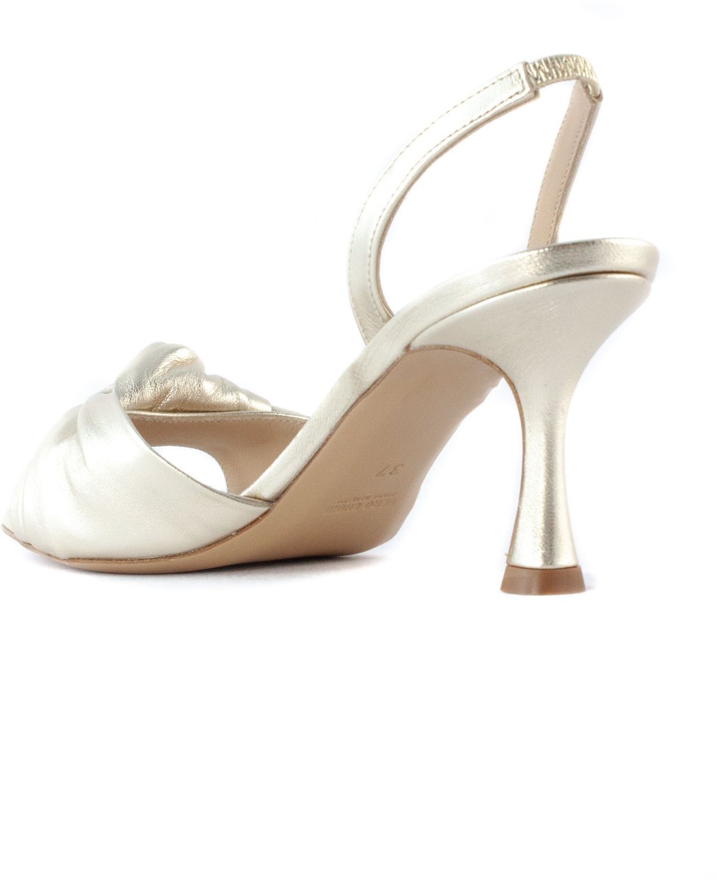 Roberto Festa Flat Shoes Platinum Zilver