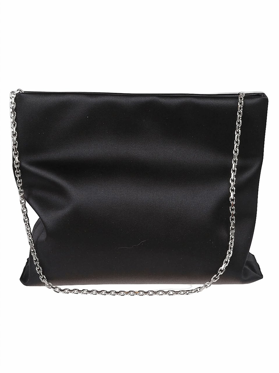 Roger Vivier Rectangular Black Clutch Bag Zwart