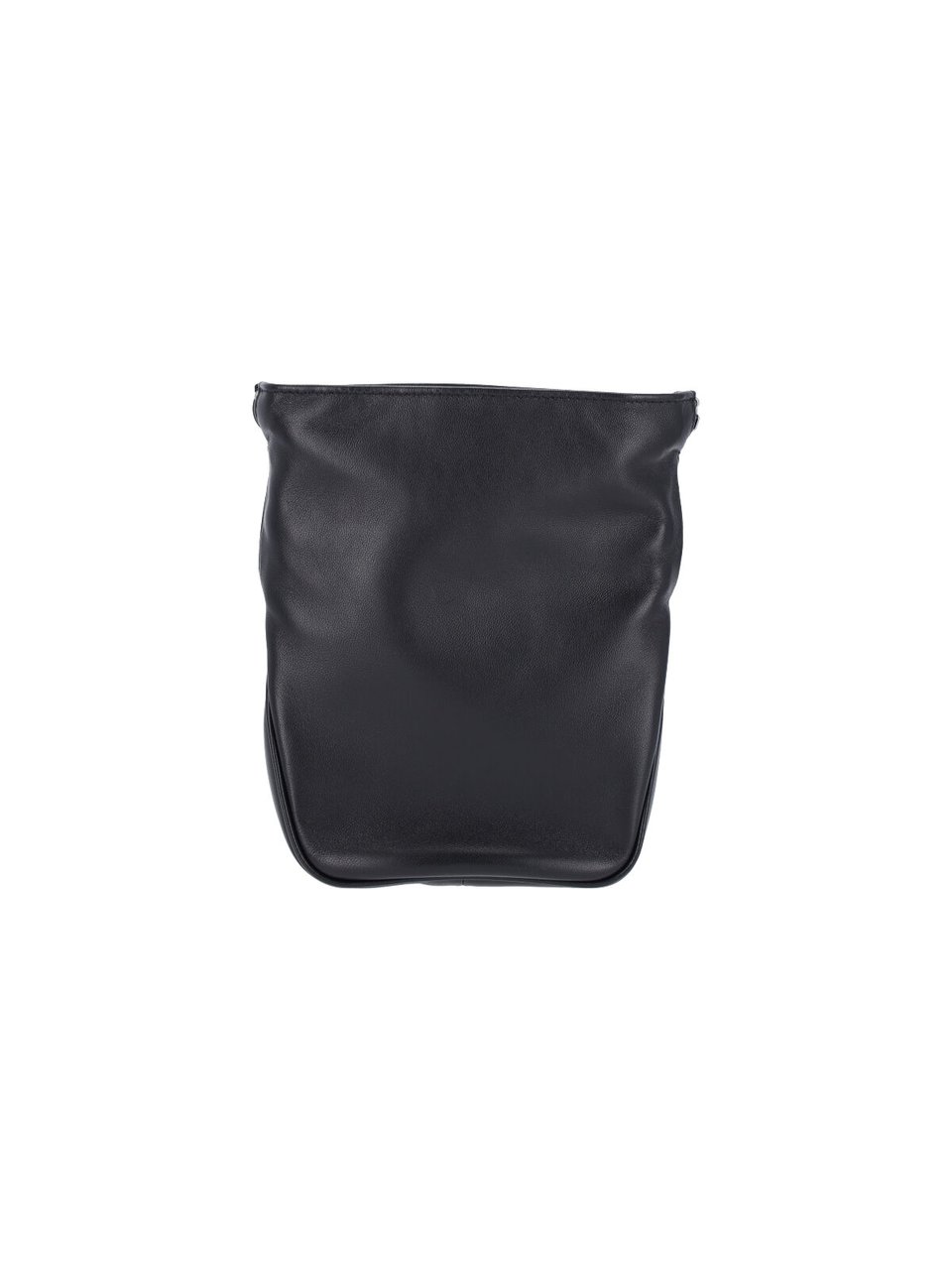 Roger Vivier Black Pilgrim Pocket Crystal Leather Bag Zwart