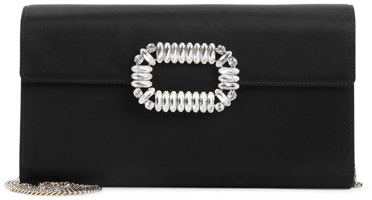Roger Vivier Envelope Flap Sexy Choc Buckle Clutch Divers