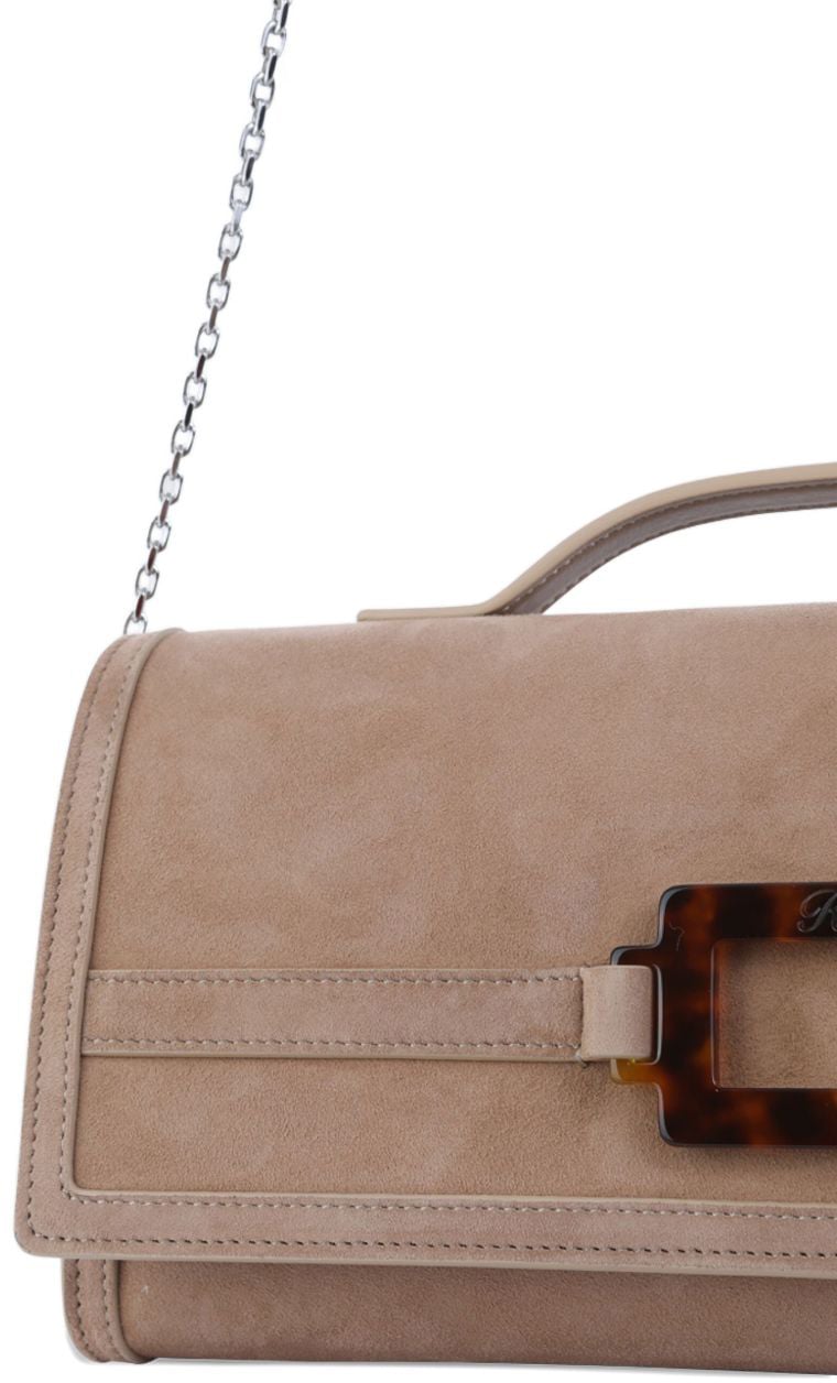 Roger Vivier Bags Marrone Chiaro Bruin