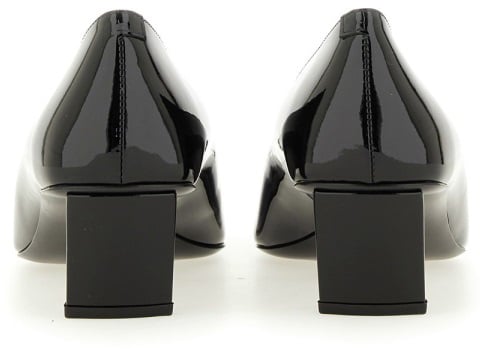 Roger Vivier Belle Vivier Pumps Square Buckle Calfskin Zwart