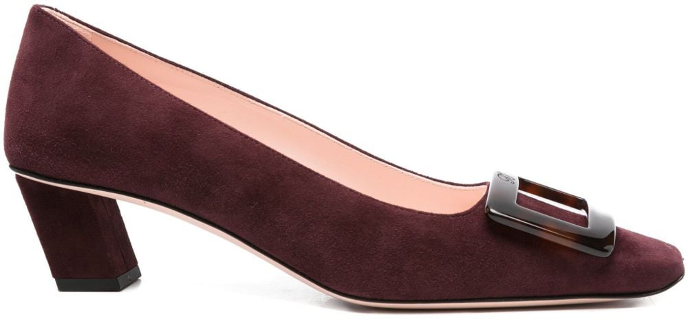 Roger Vivier With Heel Brown Bruin