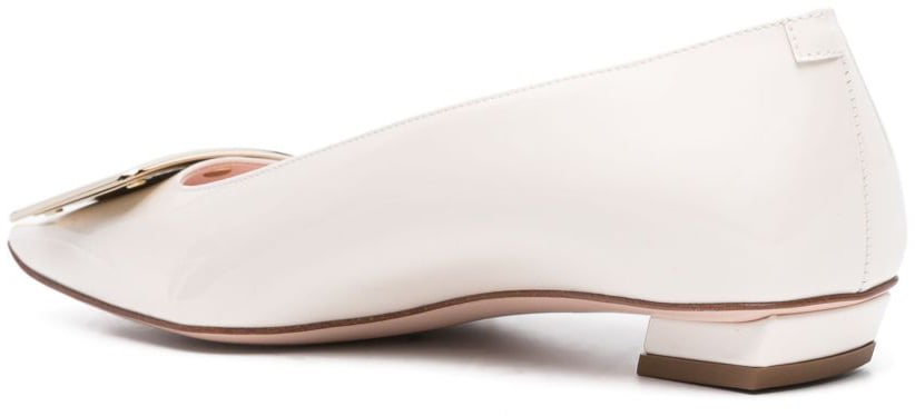 Roger Vivier Flat Shoes Beige Beige