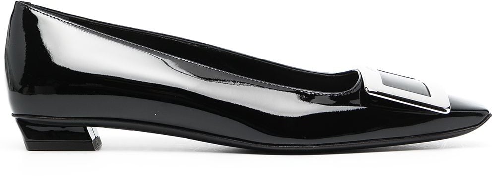 Roger Vivier Flat Shoes Black Zwart