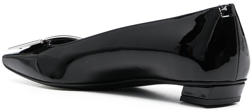 Roger Vivier Flat Shoes Black Zwart