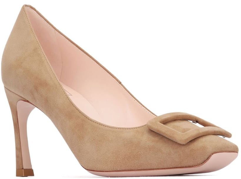 Roger Vivier With Heel Marrone Chiaro Bruin